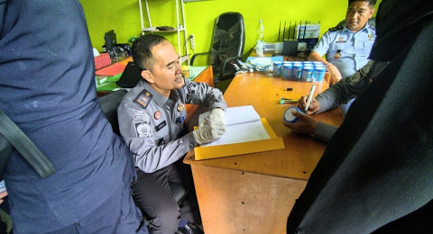 Petugas Lapas Bangko Mendadak Tes Urine